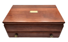 Wood flatware chest for sale  Tuckerton