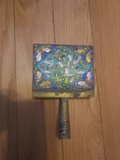 Vintage brass enamel for sale  Elberfeld