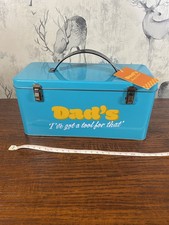 Tin storage box for sale  LUTON