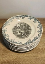 Lot assiettes parlantes d'occasion  Boissy-l'Aillerie