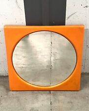 Espelho quadrado laranja vintage; Era Espacial, década de 1970 comprar usado  Enviando para Brazil