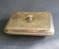 Zigarettendose zinndose deckel gebraucht kaufen  Bonn