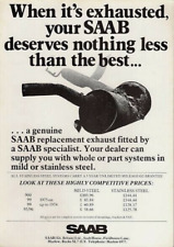 Saab replacement exhausts for sale  UK
