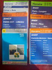 Horaires sncf. dépliants.ann� d'occasion  Fumay