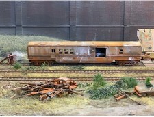Gauge coach abandoned for sale  ASHFORD