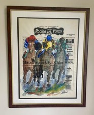 Horse racing picture for sale  EPSOM