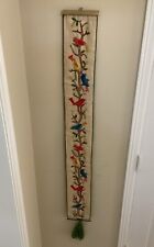 Vintage embroidered wall for sale  Trumbull