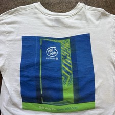 Camiseta Vintage Anos 90 Masculina L Intel Inside Pentium "THIS WAY IN" Door Tech Distressed comprar usado  Enviando para Brazil
