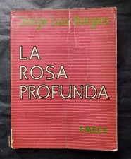 Signed. Jorge Luis Borges. La Rosa Profunda . Primera Edición 1975. firmado. comprar usado  Enviando para Brazil