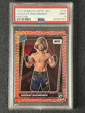 2022 Donruss Optic UFC Photon #115 Shavkat Rakhmonov RC Rated Rookie PSA 9 comprar usado  Enviando para Brazil