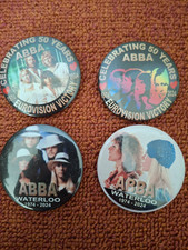 Abba badges for sale  BLACKPOOL