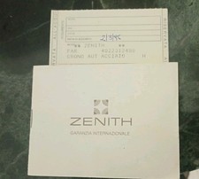 Libretto zenith primero usato  Maddaloni