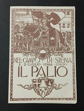 Palio siena depliant usato  Siena