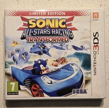 Sonic & All-Stars Racing Transformed (Nintendo 3DS, 2013) Testado e Funcionando comprar usado  Enviando para Brazil
