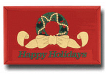 Wreath welcome mat for sale  Saint Joseph