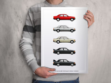 Poster mercedes w201 for sale  SWINDON