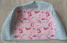 Capa para Máquina de Costura - Tecido Pastel Design Tea Party - Feito à Mão comprar usado  Enviando para Brazil