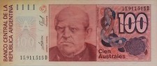 Billet argentine 100 d'occasion  France