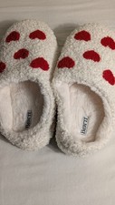 Sandália Born Feminina Corações Lã Pele Sintética Aconchegante Slide Slip On Chinelo P/M NOVA comprar usado  Enviando para Brazil