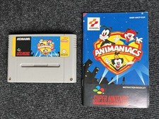 Animaniacs SNES Modul + Anleitung Cartridge + manual Super Nintendo PAL comprar usado  Enviando para Brazil