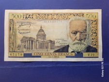 Billet 500 francs d'occasion  Berre-l'Étang