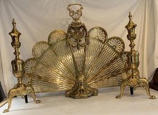 Vtg brass peacock for sale  Honesdale