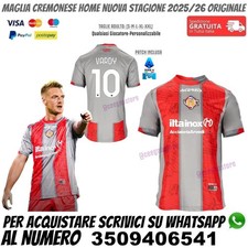 Maglia cremonese vardy usato  Ziano di Fiemme
