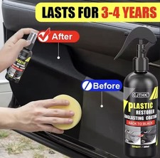 Kit Restauratore di Plastica e Gomma per Interni e Esterni Auto 100ml comprar usado  Enviando para Brazil