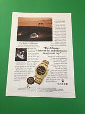 ROLEX OYSTER DAYTONA 24 RELÓGIO DE OURO ORIGINAL IMPRESSO ANÚNCIO IMPRESSÃO comprar usado  Enviando para Brazil