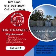 Used new containers for sale  Kansas City