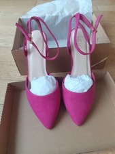 fushia pink shoes for sale  HAVERFORDWEST