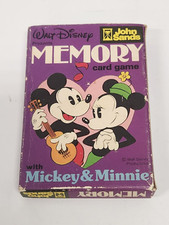 Usado, Vintage Walt Disney Mickey & Minnie Jogo de Cartas de Memória - John Sands comprar usado  Enviando para Brazil