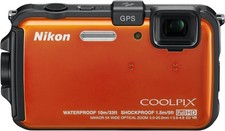 Câmera Digital Nikon Coolpix Aw100 Laranja Sol Aw100Or comprar usado  Enviando para Brazil