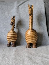 wooden giraffe for sale  KENLEY