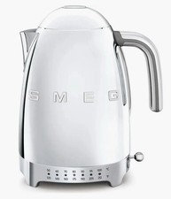 Czajnik elektryczny Smeg lata 50. styl retro zmienna temperatura chrom srebrny na sprzedaż  Wysyłka do Poland