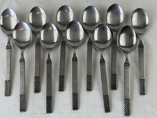 Usado, Antigo Danika aço inoxidável MSI Japão nó celta conjunto de 11 colheres de sopa 7 1/4" comprar usado  Enviando para Brazil