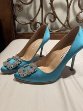 Manolo blahnik teal for sale  Tampa
