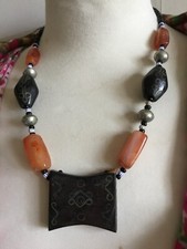 Collier ethnique touareg d'occasion  Auch
