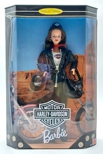 1998 Harley Davidson Motocykle Lalka Barbie #3 Brunetka / Mattel 22256, nrfB na sprzedaż  Wysyłka do Poland
