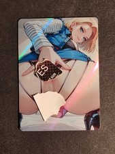 ANDROID 18 - DRAGON BALL Z - SEXY BLONDE GIRL - BIG ASS - HOT BODY - WAIFU, używany na sprzedaż  Wysyłka do Poland