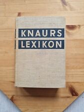 Knaurs lexikon erstauflage gebraucht kaufen  Siegburg