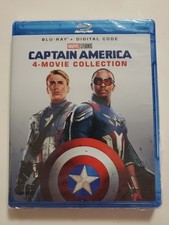 CAPTAIN AMERICA 4 MOVIE COLLECTION BLU RAY NO DIGITAL, LOT D4, comprar usado  Enviando para Brazil