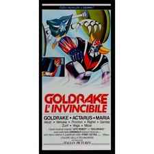 Locandina goldrake invincibile usato  Nocera Superiore