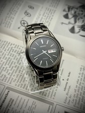 Usado, Seiko titânio japonês dia/data quartzo 37mm comprar usado  Enviando para Brazil