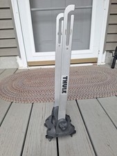 Suporte de roda de bicicleta de liberação rápida THULE Wheel-On P/N 593 suporte de garfo de teto - UM comprar usado  Enviando para Brazil