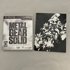 Metal Gear Solid: The Legacy Collection Sony PlayStation 3 2013 com LIVRO DE ARTE PS3 comprar usado  Enviando para Brazil