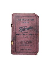 Instruction book velocette for sale  WHITSTABLE
