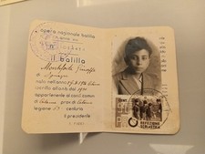 Ventennio tessera pnf usato  Zelo Buon Persico