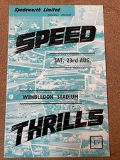 Stock car programme for sale  BURTON-ON-TRENT