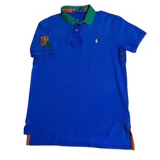Camisa polo Ralph Lauren tamanho G azul canoa chefe cabeça patch estádio esportista comprar usado Camisa polo Ralph Lauren tamanho G azul canoa chefe cabeça patch estádio esportista comprar usado  Enviando para Brazil